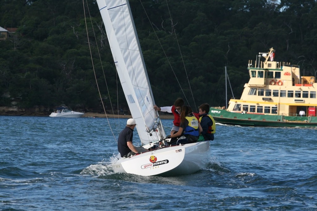 3 Gone Missing skipper Todd Trevillion © David Brittain